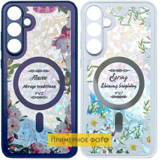 TPU+PC чехол Secret Flower для Xiaomi Redmi 13 4G / Poco M6 4G
