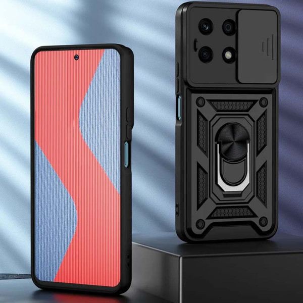 Замовити Xiaomi 14 Pro Ударостійкий чохол Camshield Serge Ring для Xiaomi 14 Pro