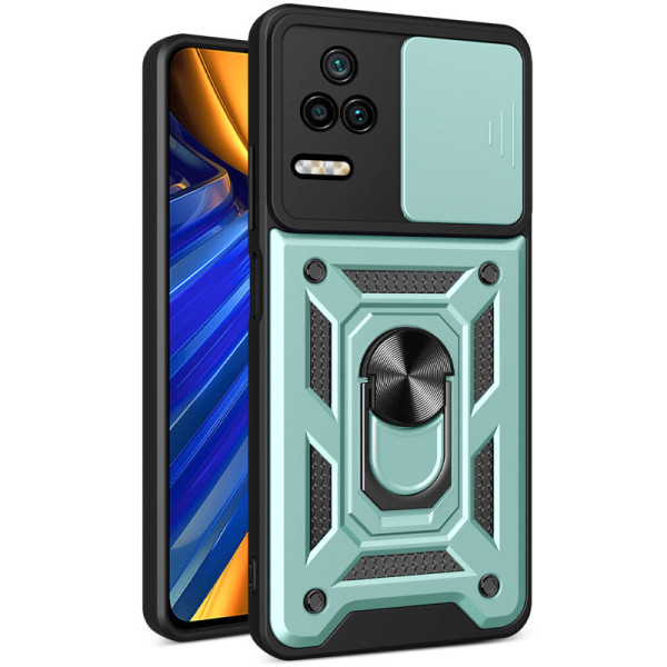 Замовити Xiaomi Poco F4 5G Ударостійкий чохол Camshield Serge Ring для Xiaomi Poco F4