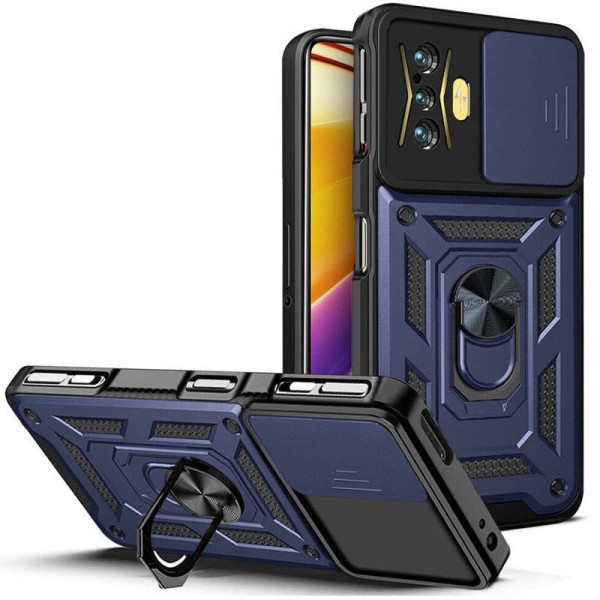 Замовити Xiaomi Poco F4 GT Ударостійкий чохол Camshield Serge Ring для Xiaomi Poco F4 GT