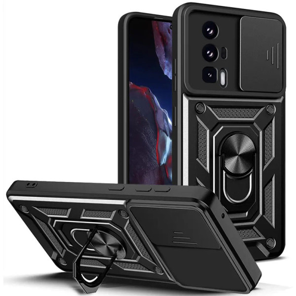 Замовити Xiaomi Poco F5 Pro Ударостійкий чохол Camshield Serge Ring для Xiaomi Poco F5 Pro / Redmi K60 / K60 Pro