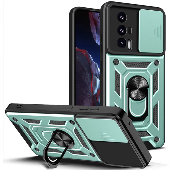 Заказать Xiaomi Poco F5 Pro Ударопрочный чехол Camshield Serge Ring для Xiaomi Poco F5 Pro / Redmi K60 / K60 Pro