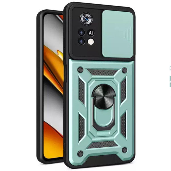 Замовити Xiaomi Poco M4 Pro 4G Ударостійкий чохол Camshield Serge Ring для Xiaomi Poco M4 Pro 4G