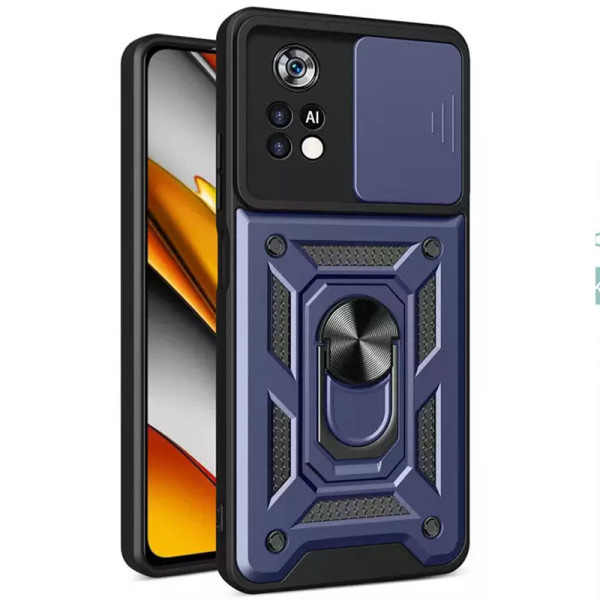 Замовити Xiaomi Poco M4 Pro 4G Ударостійкий чохол Camshield Serge Ring для Xiaomi Poco M4 Pro 4G