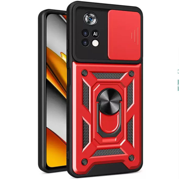 Замовити Xiaomi Poco M4 Pro 4G Ударостійкий чохол Camshield Serge Ring для Xiaomi Poco M4 Pro 4G