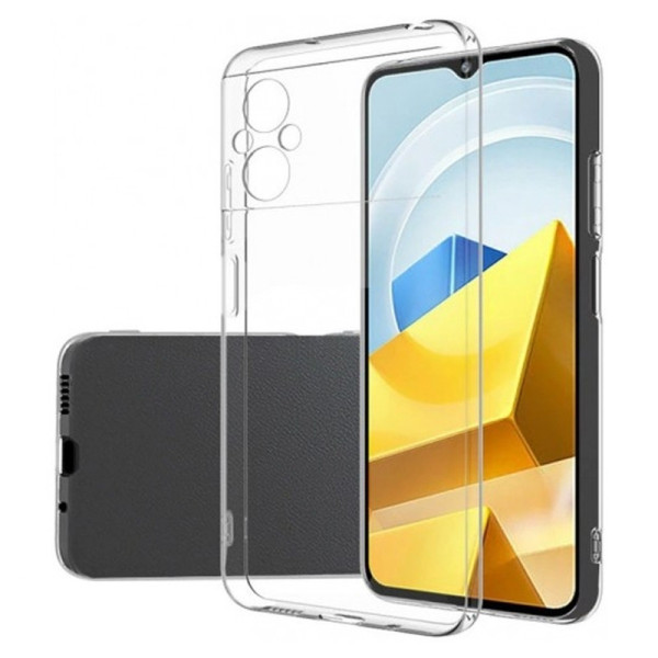 Замовити Xiaomi Poco M5 TPU чохол Epic Transparent 1,5mm Full Camera для Xiaomi Poco M5