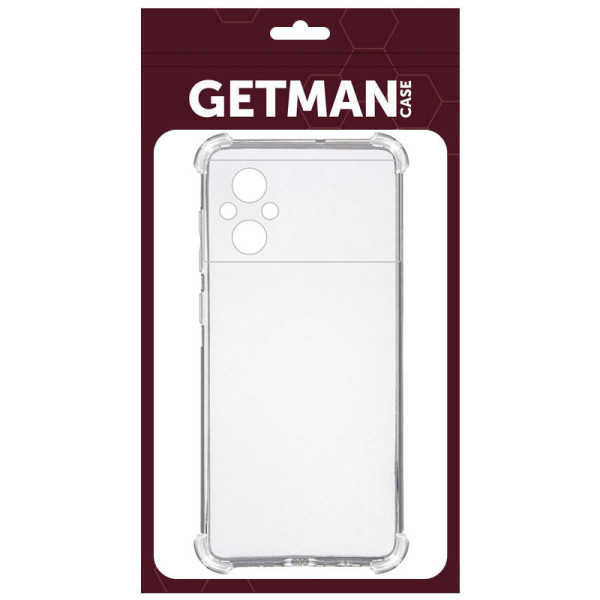 Замовити Xiaomi Poco M5 TPU чохол GETMAN Ease logo посилені кути Full Camera для Xiaomi Poco M5
