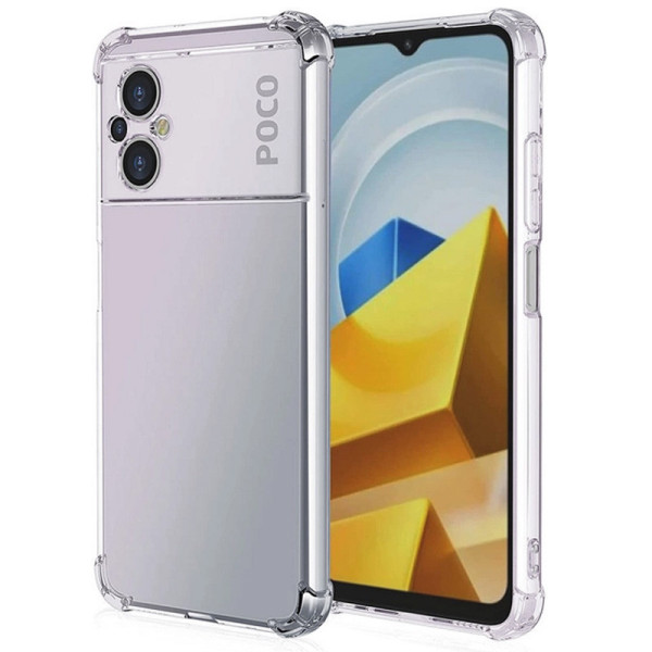 Замовити Xiaomi Poco M5 TPU чохол GETMAN Ease logo посилені кути Full Camera для Xiaomi Poco M5