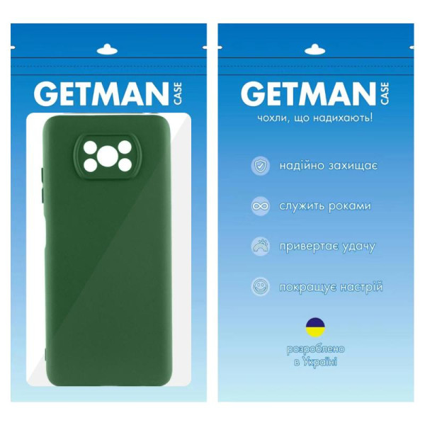 Замовити Xiaomi Poco X3 NFC / Poco X3 Pro Чохол TPU GETMAN Liquid Silk Full Camera для Xiaomi Poco X3 NFC / Poco X3 Pro