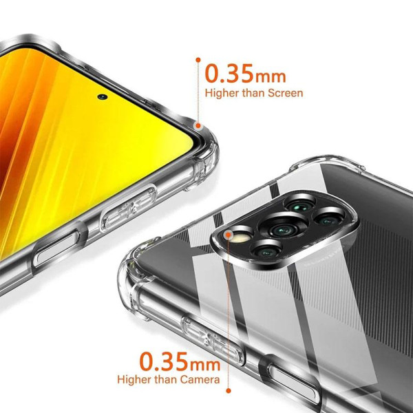 Заказать Xiaomi Poco X3 NFC / Poco X3 Pro TPU чохол GETMAN Ease logo посилені кути Full Camera для Xiaomi Poco X3 NFC / Poco X3 Pro