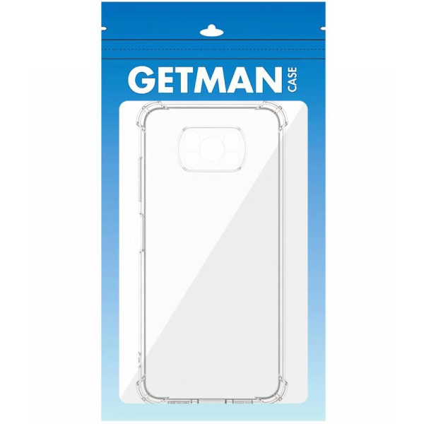 Заказать Xiaomi Poco X3 NFC / Poco X3 Pro TPU чохол GETMAN Ease logo посилені кути Full Camera для Xiaomi Poco X3 NFC / Poco X3 Pro
