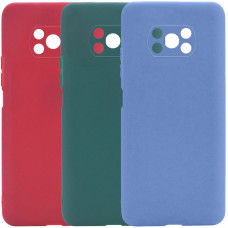 Силиконовый чехол Candy Full Camera для Xiaomi Poco X3 NFC / Poco X3 Pro