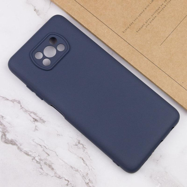 Заказать Xiaomi Poco X3 NFC / Poco X3 Pro Чохол TPU GETMAN Liquid Silk Full Camera для Xiaomi Poco X3 NFC / Poco X3 Pro