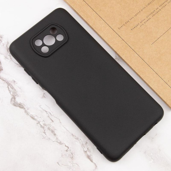 Заказать Xiaomi Poco X3 NFC / Poco X3 Pro Чохол TPU GETMAN Liquid Silk Full Camera для Xiaomi Poco X3 NFC / Poco X3 Pro