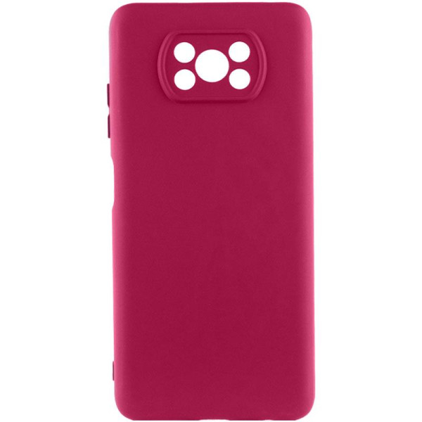 Заказать Xiaomi Poco X3 NFC / Poco X3 Pro Чохол TPU GETMAN Liquid Silk Full Camera для Xiaomi Poco X3 NFC / Poco X3 Pro
