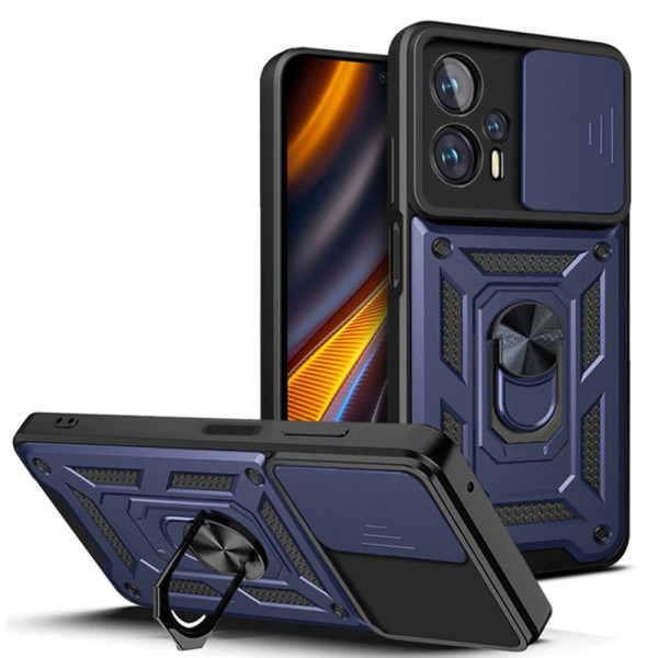 Заказать Xiaomi Poco X4 GT Ударопрочный чехол Camshield Serge Ring для Xiaomi Poco X4 GT