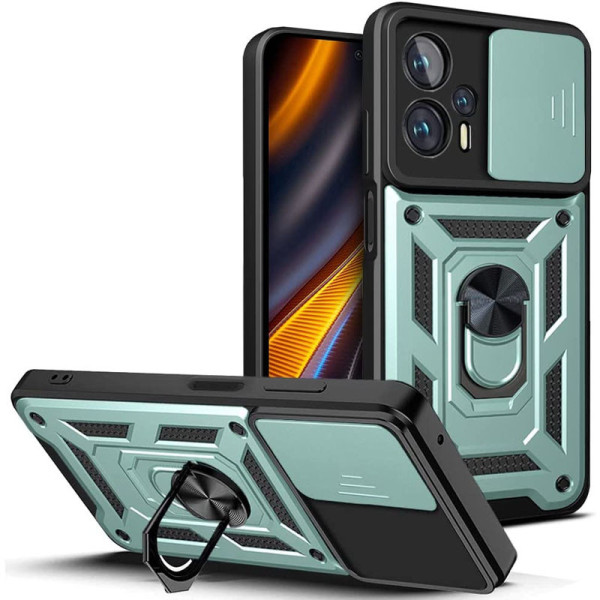 Замовити Xiaomi Poco X4 GT Ударостійкий чохол Camshield Serge Ring для Xiaomi Poco X4 GT