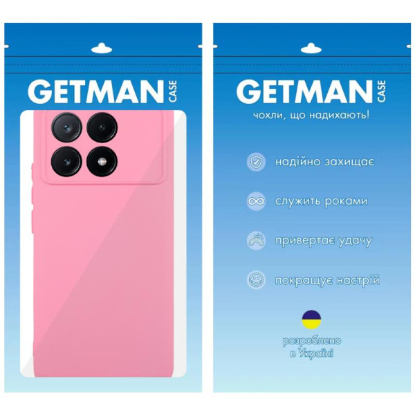 Заказать Xiaomi Poco X6 Pro Чохол TPU GETMAN Liquid Silk Full Camera для Xiaomi Poco X6 Pro