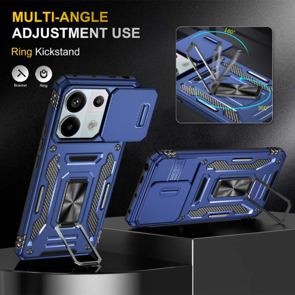 Заказать Xiaomi Poco X6 Pro Ударопрочный чехол Camshield Army Ring для Xiaomi Poco X6 Pro