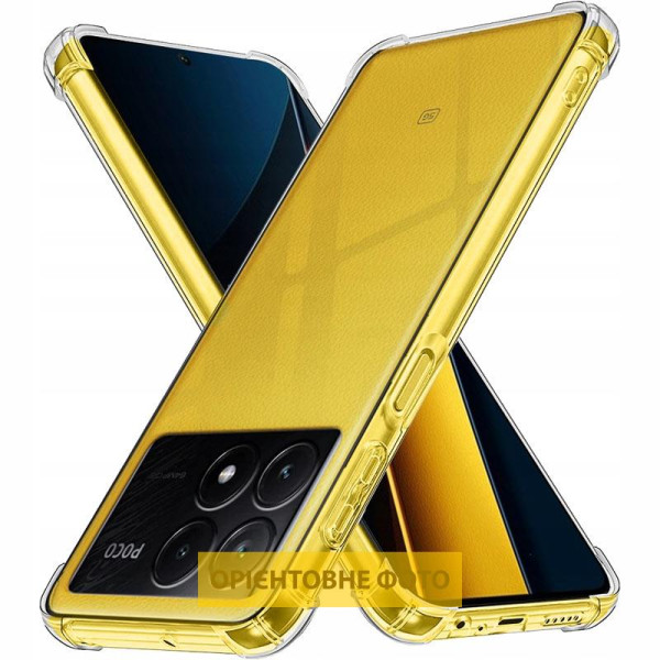 Замовити Xiaomi Poco X6 TPU чохол GETMAN Ease logo посилені кути Full Camera для Xiaomi Poco X6 / Note 13 Pro 5G