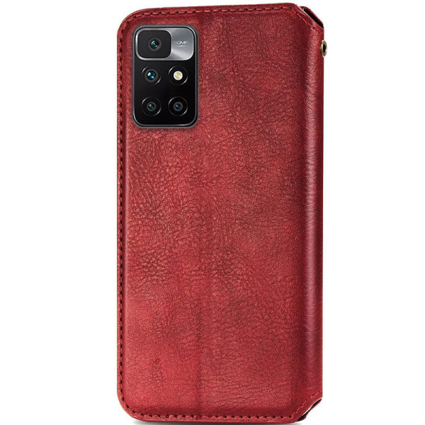Заказать Xiaomi Redmi 10 Шкіряний чохол книжка GETMAN Cubic (PU) для Xiaomi Redmi 10