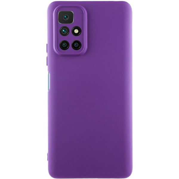Заказать Xiaomi Redmi 10 Чохол TPU GETMAN Liquid Silk Full Camera для Xiaomi Redmi 10