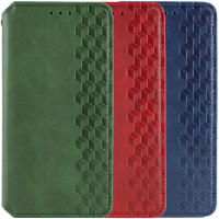 Шкіряний чохол книжка GETMAN Cubic (PU) для Xiaomi Redmi 10