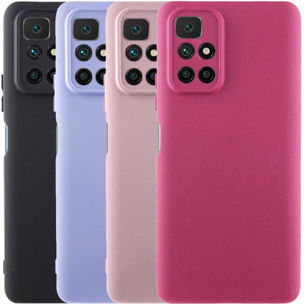 Замовити Xiaomi Redmi 10 Чохол TPU GETMAN Liquid Silk Full Camera для Xiaomi Redmi 10