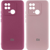 Чохол Silicone Cover Lakshmi Full Camera (AAA) with Logo для Xiaomi Redmi 10C