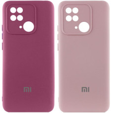 Чохол Silicone Cover Lakshmi Full Camera (AAA) with Logo для Xiaomi Redmi 10C