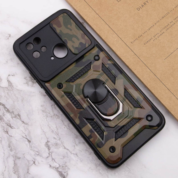 Замовити Xiaomi Redmi 10C Ударостійкий чохол Camshield Serge Ring Camo для Xiaomi Redmi 10C