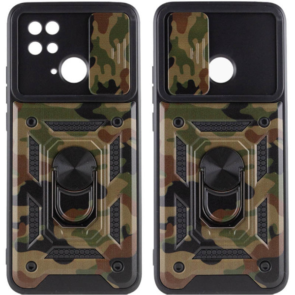 Замовити Xiaomi Redmi 10C Ударостійкий чохол Camshield Serge Ring Camo для Xiaomi Redmi 10C