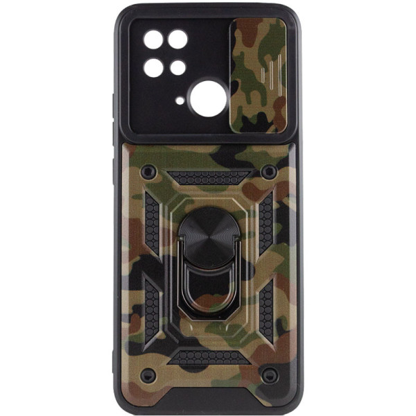 Замовити Xiaomi Redmi 10C Ударостійкий чохол Camshield Serge Ring Camo для Xiaomi Redmi 10C