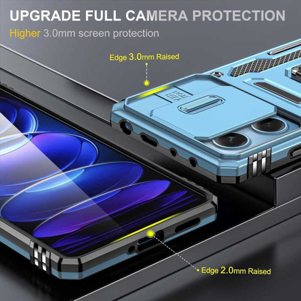 Заказать Xiaomi Redmi 12 Ударопрочный чехол Camshield Army Ring для Xiaomi Redmi 12 / Poco M6 Pro 5G