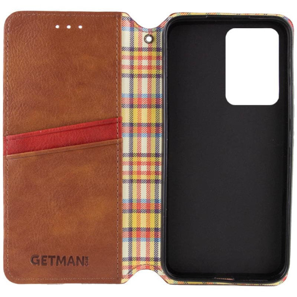 Заказать Xiaomi Redmi 12 Шкіряний чохол книжка GETMAN Cubic (PU) для Xiaomi Redmi 12