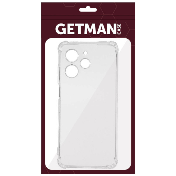 Заказать Xiaomi Redmi 12 TPU чехол GETMAN Ease logo усиленные углы Full Camera для Xiaomi Redmi 12