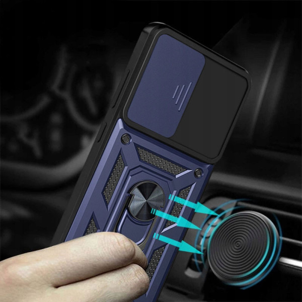 Заказать Xiaomi Redmi 12 Ударопрочный чехол Camshield Serge Ring для Xiaomi Redmi 12 / Poco M6 Pro 5G