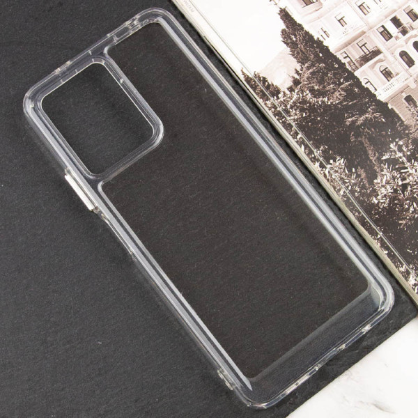 Заказать Xiaomi Redmi 12 Чехол TPU+PC Clear 2.0 mm metal buttons для Xiaomi Redmi 12