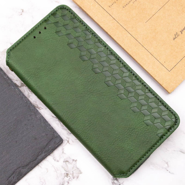 Замовити Xiaomi Redmi 12 Шкіряний чохол книжка GETMAN Cubic (PU) для Xiaomi Redmi 12