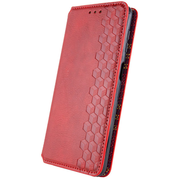 Заказать Xiaomi Redmi 12 Кожаный чехол книжка GETMAN Cubic (PU) для Xiaomi Redmi 12