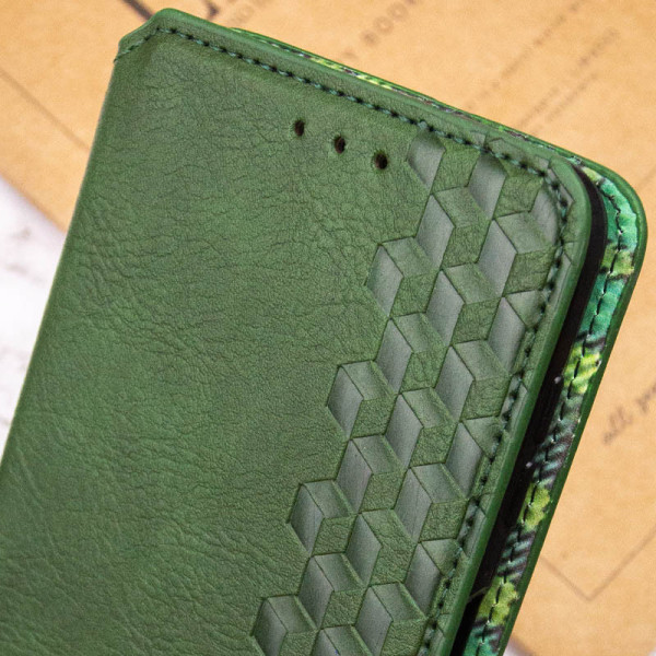 Замовити Xiaomi Redmi 12 Шкіряний чохол книжка GETMAN Cubic (PU) для Xiaomi Redmi 12