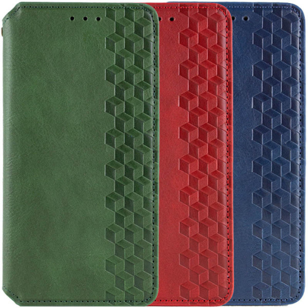 Замовити Xiaomi Redmi 12 Шкіряний чохол книжка GETMAN Cubic (PU) для Xiaomi Redmi 12