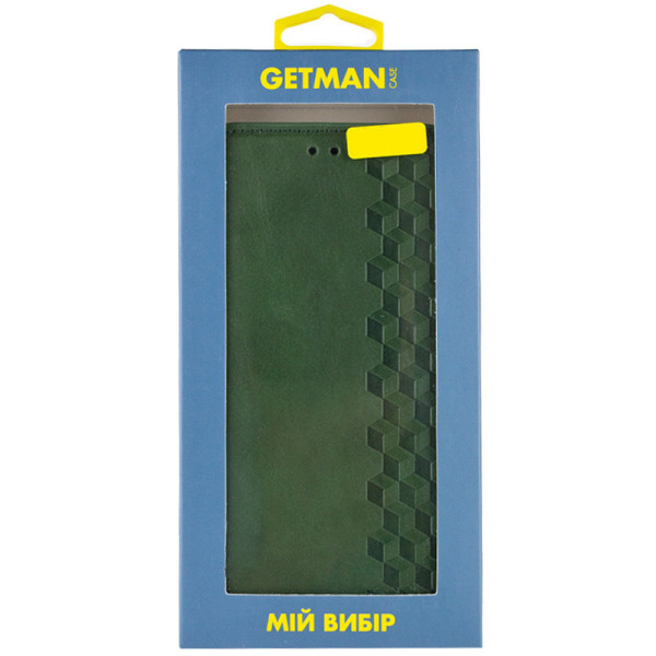 Замовити Xiaomi Redmi 12 Шкіряний чохол книжка GETMAN Cubic (PU) для Xiaomi Redmi 12