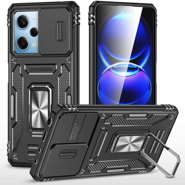 Заказать Xiaomi Redmi 12 Ударопрочный чехол Camshield Army Ring для Xiaomi Redmi 12 / Poco M6 Pro 5G
