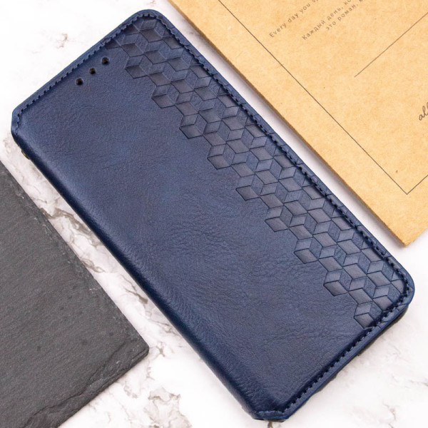 Заказать Xiaomi Redmi 12 Кожаный чехол книжка GETMAN Cubic (PU) для Xiaomi Redmi 12