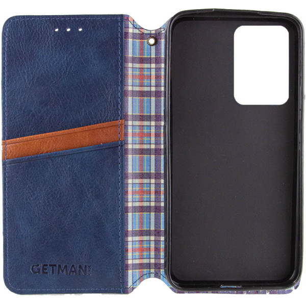 Заказать Xiaomi Redmi 12 Кожаный чехол книжка GETMAN Cubic (PU) для Xiaomi Redmi 12