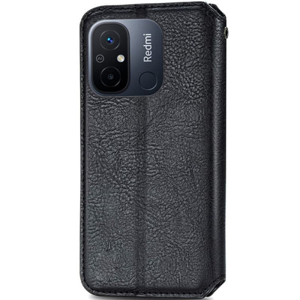 Замовити Xiaomi Redmi 12C Шкіряний чохол-книжка GETMAN Cubic (PU) для Xiaomi Redmi 12C