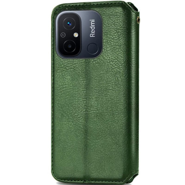 Заказать Xiaomi Redmi 12C Кожаный чехол книжка GETMAN Cubic (PU) для Xiaomi Redmi 12C