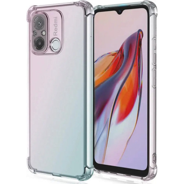Замовити Xiaomi Redmi 12C TPU чохол GETMAN Ease logo посилені кути Full Camera для Xiaomi Redmi 12C