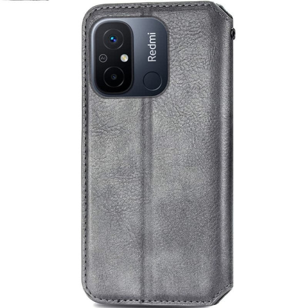 Замовити Xiaomi Redmi 12C Шкіряний чохол книжка GETMAN Cubic (PU) для Xiaomi Redmi 12C